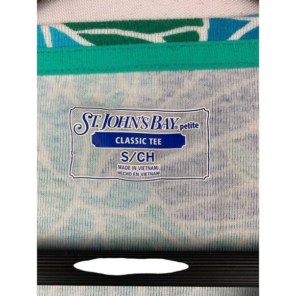 St. Johns Bay Petite Classic Tee S/CH - Picture 4 of 4